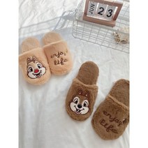 칩앤데일 스텔라루 젤라토니 리나벨 쉐리메이 도널드덕 데이지덕 곰돌이푸 벅스버니 트위티 랏소베어 귀여운 털슬리퍼 겨울슬리퍼