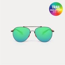 이리지스 선글라스 도깨비 DOKKAEBI SHINY GUNMETAL W/ GREEN MIRROR (TRAIL) I2003-59