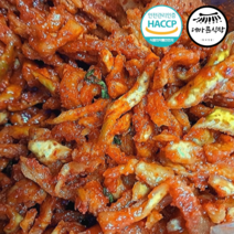 국산 100% 전라도 무말랭이무침 맛있는 남도 무우말랭이, 전라도무말랭이무침5kg