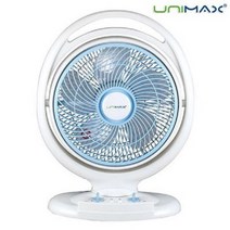 유니맥스 UMF-B711 각도조절 좌우회전 개인용 업소용 책상용 선풍기 박스팬 12인치