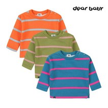 디어베이비 비비 선염 ST티셔츠 BLUE ORANGE GREEN 02M751003