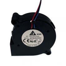 송풍기 브로워 휴대용 차량용 낙엽 세차 청소기 신제품 델타 5015 BFB0524HH 5CM 50MM 505015mm DC 24V 0.16A 터보 원심 팬 드라이브 3D 프린터 인, new 3wire F00
