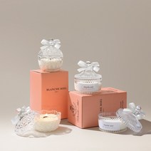 블랑쉬미엘 메리고라운드 & 크리스탈애플 우드심지 소이캔들 (2종택1), 잉글리쉬페어프리지아