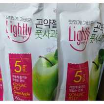 라이틀리 곤약젤리 풋사과, 150g, 30개