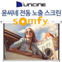 윤씨네 솜피모터 전동스크린 EV-100 빔스크린 스크린, V-EV80 (80인치) 유선스위치형 솜피