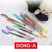 동아 미피 향기 중성펜 0.38mm 0.5mm 낱색, 0.5mm 46 에메랄드