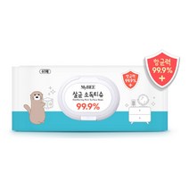 [천삼백케이] [마이비] 마이비 살균소독티슈 캡형 (60매)x12팩, 단품