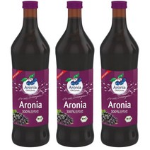 아로니아 원액 주스 700ml x 3병 독일직배송 농장