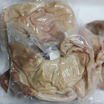 국내산 삶은 오소리감투 3마리분 (구성:오소리감투1마리분300g내외 x 3팩) / 소분포장 순대내장 돼지부속