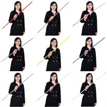 [ 가성비 ] [KC인증]플라스틱 어피어링케인(빨강.노랑.초록.실버.주황.지브라.클리어.파랑.흰색.분홍) 수업용아님, 지브라