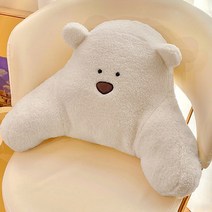 장거리운전 허리쿠션 등받침 자동차 허리받침대 운전석 귀여운 화물차 의자