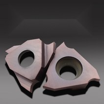 CNC 선반 절삭 블레이드 초경 인서트 팁 바이트 10개 세트 0.5-3.0mm, TGF32R 070(슬롯 폭 0.7mm)