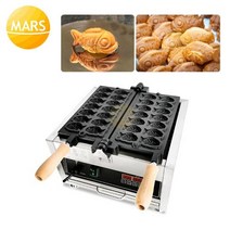 모양의 와플 팬 메이커 비 스틱 생선 콘 Taiyaki 220v 110v 미니 기계 철판 만들기, 220V US Plug, 220V US Plug