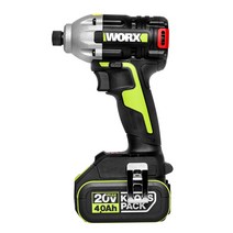 웍스 WU290D.1 충전임팩드라이버 20v 4ah 배터리2개 브러쉬리스 초가성비WORX, 1개