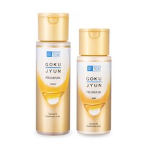 하다라보 고쿠쥰 프리미엄 2종 (로션170ml+밀크140ml)