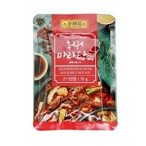 이금기 훠궈마라탕소스 70g x 3개입, 없음