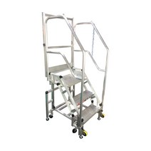 알루랙 접이식계단사다리(AFS) 알미늄 저단용 2단 3단 4단 5단, AFS-50 저단용 2단