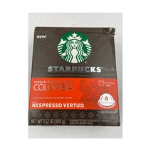(8) 캡슐 스타벅스 Single Origin 커피 Colombia For 네스프레소버츄오Medium