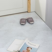 붙이는 접착식 셀프 바닥 타일 사무실 거실 현관 베란다 데코타일 마블(버블 화이트) 16P, 디자인타일16p, 마블-버블화이트