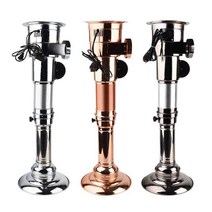 후드기름받이 배연 배풍기 연기 배기 업소용 닥트모터 250mm 삼겹살집 유지망필터, 골드 + 블랙 연기 파이프 + 연기 후드