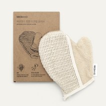 에코앤드 천연소재 스크럽 샤워글러브 목욕장갑, 단품