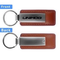 벤츠 부품 카본 메르세데스 악트로스 안토스 아록스 아테고 아트론 악소르 제트로스용 자동차 클래식 키링 탄소 섬유 포브 금속 가죽 키체인 호환, 89.Brown 1pcs  For Atron