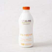 [메가마트]매일 상하목장 유기 요구르트 750ml, 1개