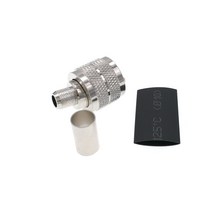 10pcs UHF PL259 남성 플러그 크림프 RG5 LMR300 RG212 5D-FB Ecoflex 7 RF 커넥터, 한개옵션0