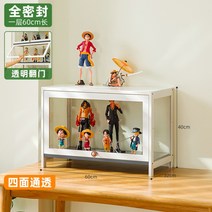 진열대 2단 전시대 디스플레이 아크릴 전시대 피규어 레고 상장 상패 화장품 제품 진열, 1단 폭60cm