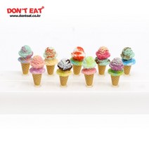 더블콘(투톤) 아이스크림 이어캡 (3.5파이 전용), 1개, 6투톤옐로우+투톤민트