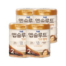 매일유업 앱솔루트 명작 리뉴얼 2FL 2단계 분유 800g 4캔