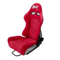 스포츠카 레이싱 시트 의자 튜닝 시뮬레이터 운전석, E 레드 특대형 (93-120kg이내권장)