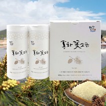안전한소금 태안송화소금 불순물제거 미네랄과 송화분 다량 함유 저염이며 혈압좋은 선물세트, 송화소금400g(굵은입자)