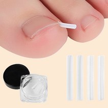 발톱 고정 커브스틱 10P 엄지발가락 틈새 팁, 6개