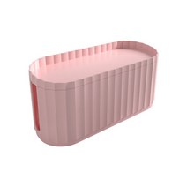 공유기 정리함 셋톱박스 정리함 셋탑박스 정리 보관함 거치대, 심플정리함, 인디핑크