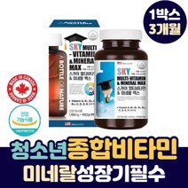 매일 하루 10대 성장기 청소년 종합 비타민 영양제 초딩 초등 중 고등 학생 중고생 수험생 주니어 필수 멀티 바이타민 B1 B2 B3 B5 E 크롬 요오드 판토텐산 비오틴 무기질