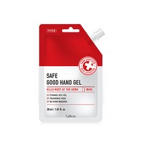 세이프 굿 핸드겔 휴대용 손소독제 30ml 100개