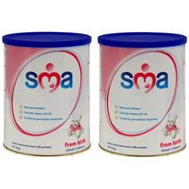SMA Infant Formula 1단계 분유 (0-6개월) 900g 2개