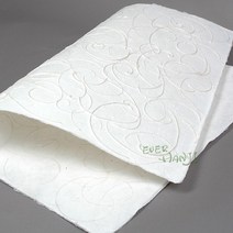 한지벽지 고풍 포인트벽지, 아이보리