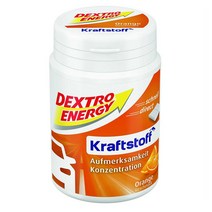 Dextro Energy 덱스트로 에너지 독일 퓨얼 오렌지 껌 68g 5팩