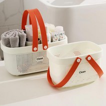 ABON11889 ABM 클린 목욕바구니 소 아이보리, 본품, 상세페이지 참조