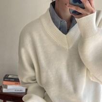 반해써 6color 메종 브이넥 니트 T_2566