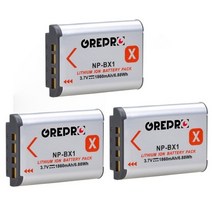 np-bx1 배터리 충전기 1860mah np bx1 npbx1 배터리 dsc rx1 rx100 as100v m3 m2 hx300 hx400 hx50 hx60 gwp88, 3x 배터리