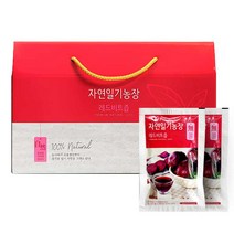 자연일기농장 국내산 천연 식이섬유 무첨가 레드비트 착즙 비트 즙 90ml 30포 주스