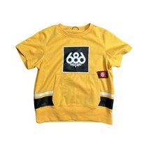 686 보드복 자켓 남성 Waterproof Smarty Sub Yellow MOWCST04 Size Medium Snowboarding