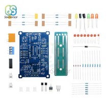 DC 5V 물 액체 레벨 컨트롤러 센서 모듈 DIY 키트 수위 감지 센서 스위치 3 색 LED 표시 등|Flow Sensors|, 1개