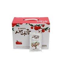 청암농원 생 사과즙 100% 착즙 충주사과즙