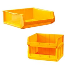 BUyuS플라스틱 케이스 부품 5개 공구 보관함 통 박스 상자굿딜 브이숍, 부품상자4호노랑-5개