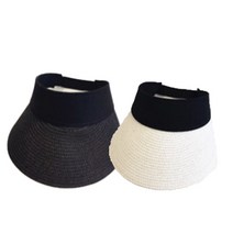 SUPER CREW 데일리 라탄 썬캡 벨크로썬캡