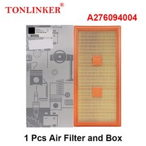 TONLINKER-캐빈 에어 필터 오일 메르세데스 벤츠 S 클래스 W221 2005 2006 2007 2008 2009 2010 2011 2012, 08 Car Filter H